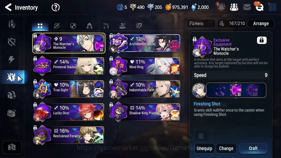 Epic Seven Accounts GLOBAL Unverif|New Era|11 ML(Salome,NM Luna,A Vild image 15