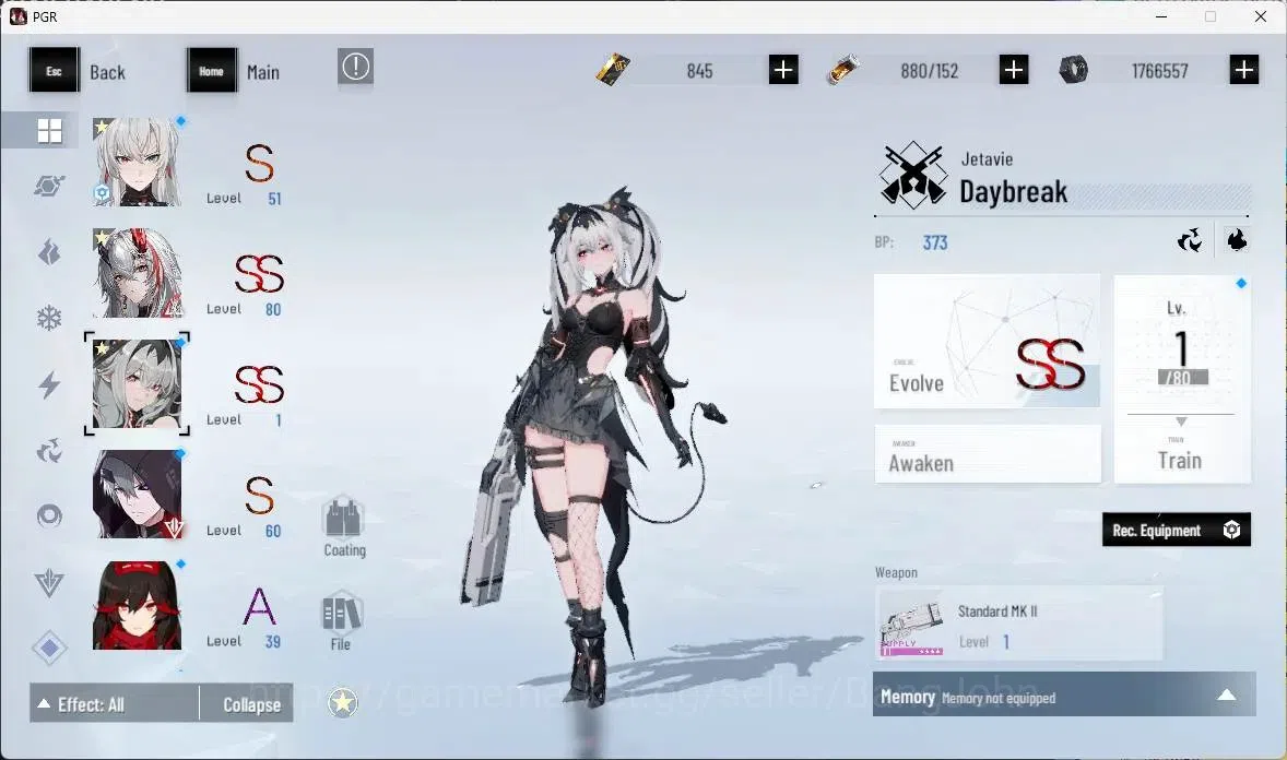 Punishing: Gray Raven Accounts ASIA | Lv.53 |S Lucia CW,SS Lucia IC,SS Jetavie D, image 12