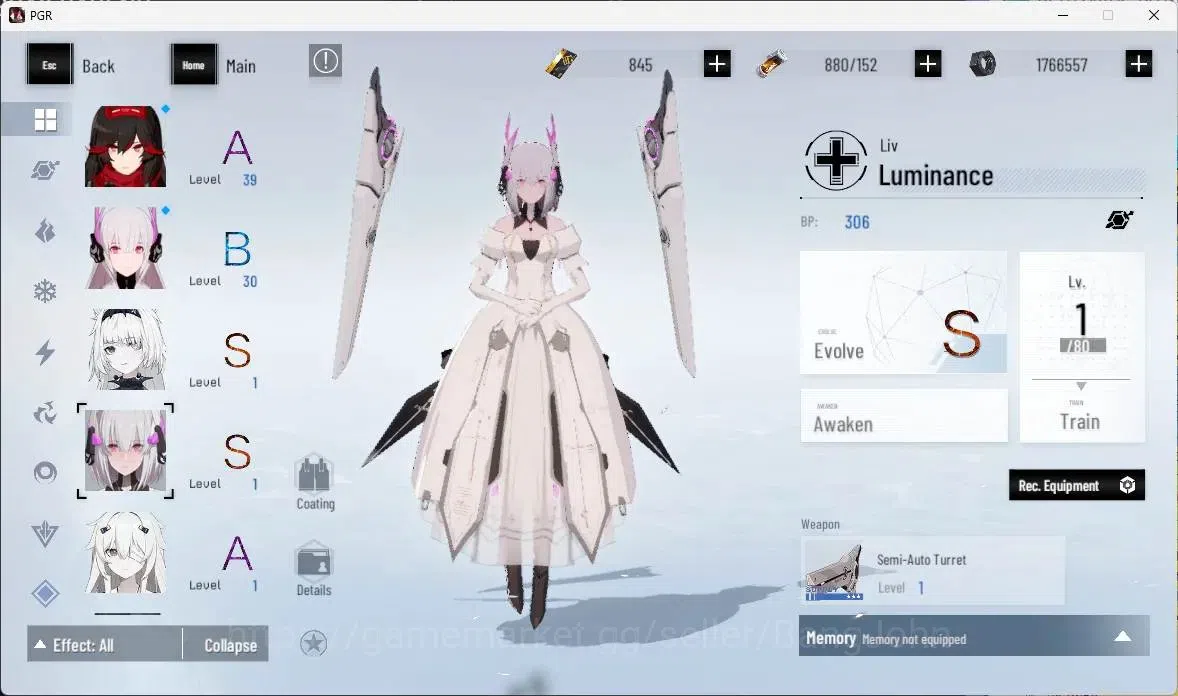 Punishing: Gray Raven Accounts ASIA | Lv.53 |S Lucia CW,SS Lucia IC,SS Jetavie D, image 9