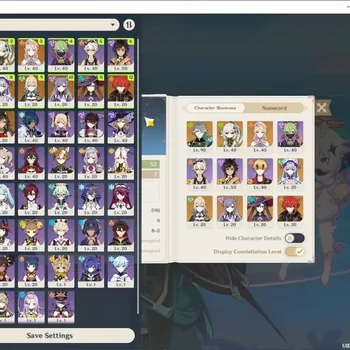Genshin Impact Accounts Mid Game ASIA|AR 52|3 Limited+3 (*5Weapon)|(Nahida)+Sign,Alhaitham C4,Nicole|6 Standar