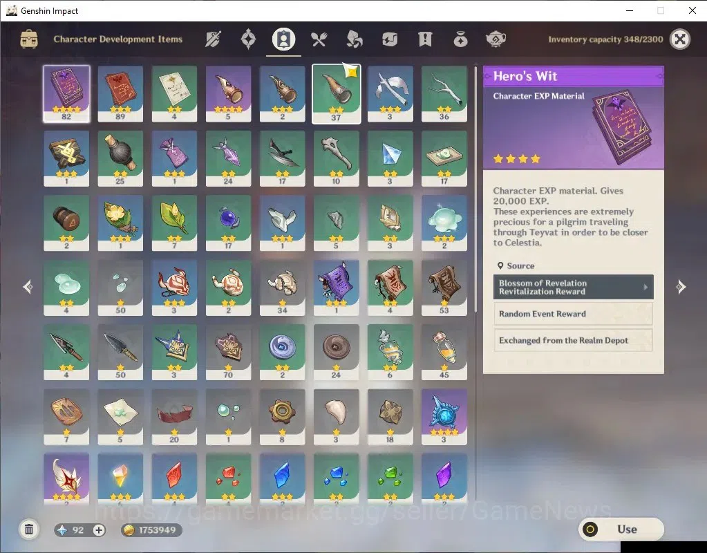 Genshin Impact Accounts ASIA | AR 33 |2 Limited+2(*5Weapon)| Nicole,Zibai  image 5