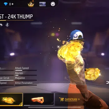 Free Fire Accounts AKUN FF MURAH - M1887 TROMPET - SKIN TINJU - BUNDLE YIN YANG KUNING - MASKER INCU IDAMAN