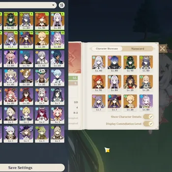 Genshin Impact Accounts Others Asia|AR 55|PremiumTeam Skirk|6 Limited + 3(*5