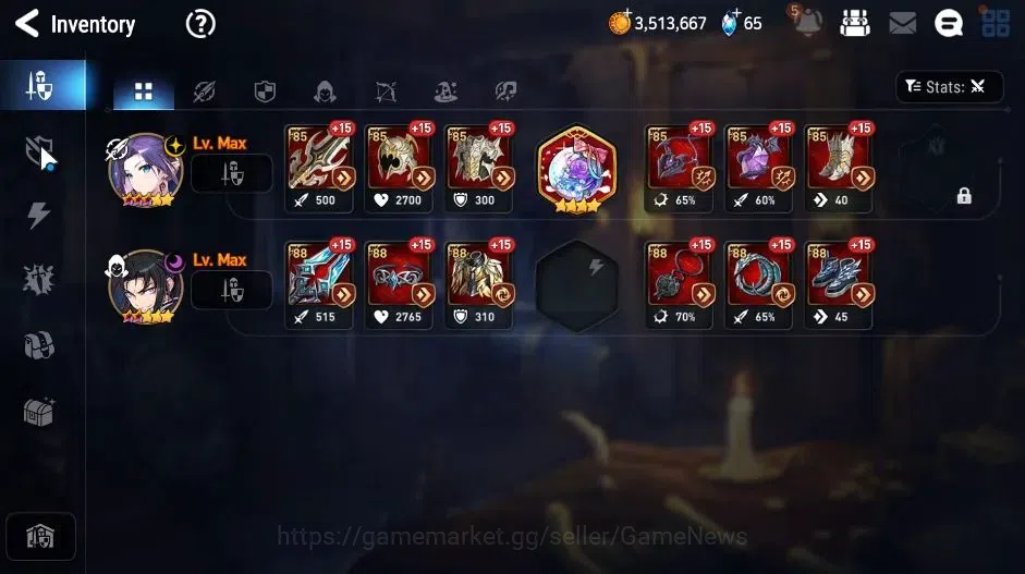Epic Seven Accounts GLOBAL Unverif|NewEra|2 ML {Salome,BW Iseria)+Ilyn image 14
