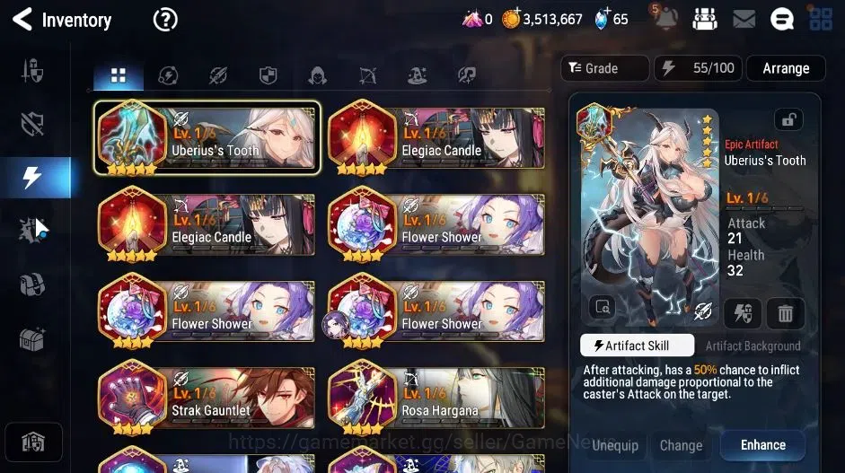 Epic Seven Accounts GLOBAL Unverif|NewEra|2 ML {Salome,BW Iseria)+Ilyn image 16