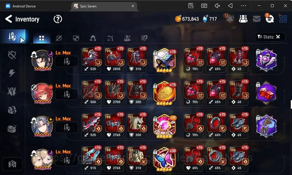 Epic Seven Accounts GLOBAL Unverif|New Era|15 ML(Rhianna and Luciella, image 13