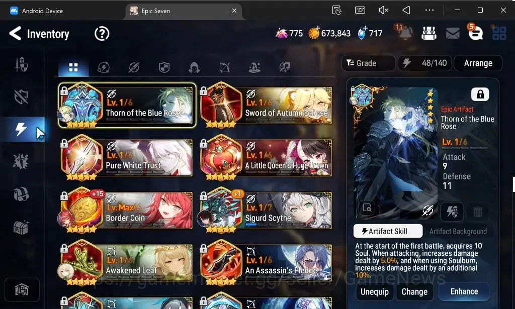 Epic Seven Accounts GLOBAL Unverif|New Era|15 ML(Rhianna and Luciella, image 15