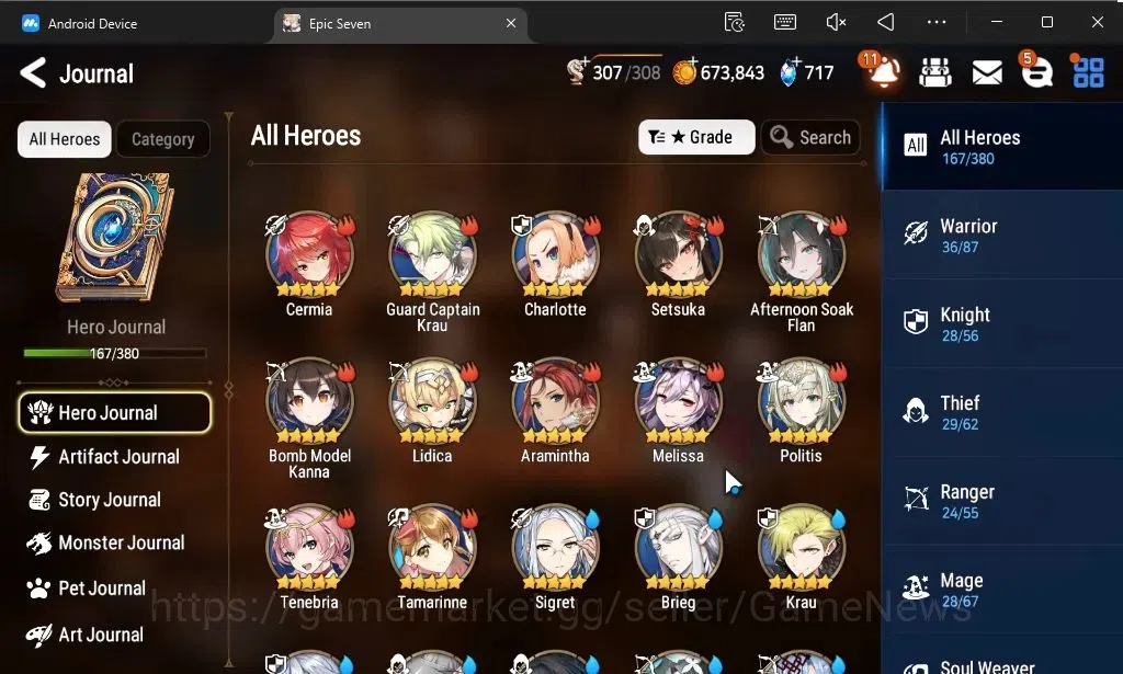 Epic Seven Accounts GLOBAL Unverif|New Era|15 ML(Rhianna and Luciella, image 7