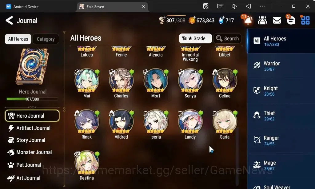 Epic Seven Accounts GLOBAL Unverif|New Era|15 ML(Rhianna and Luciella, image 9