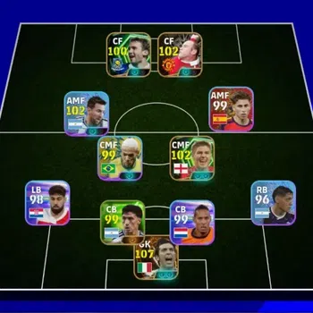 eFootball Accounts Legends & Iconic Players Android|Big Time Gianluigi Buffon 9 Jul'06|3 Epic Wayne Rooney,Steven Gerrard|3