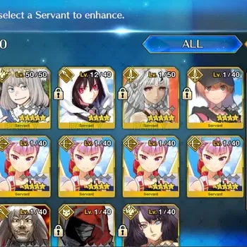 Fate-Grand Order Accounts NA Starter Fuyuki Lv 5|3 SSR Servant|B + O|(Castoria, Oberon, Attila Saber)|CE