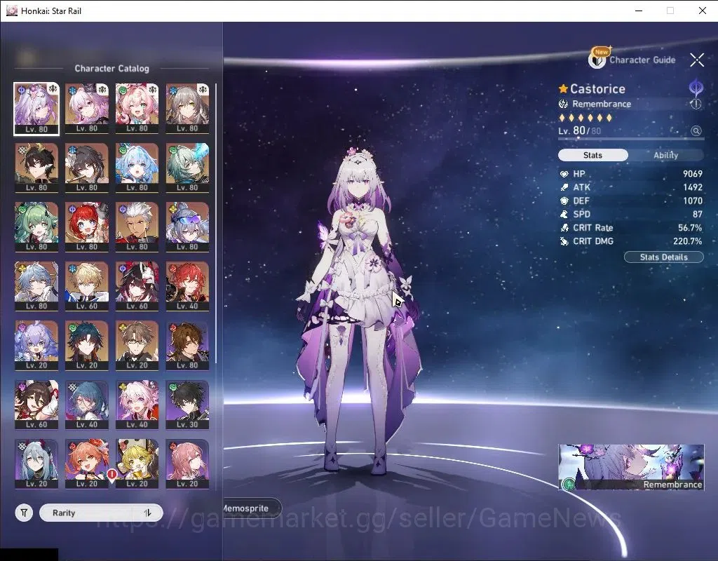 Honkai Star Rail Accounts Others ASIA|TL 70|14 4