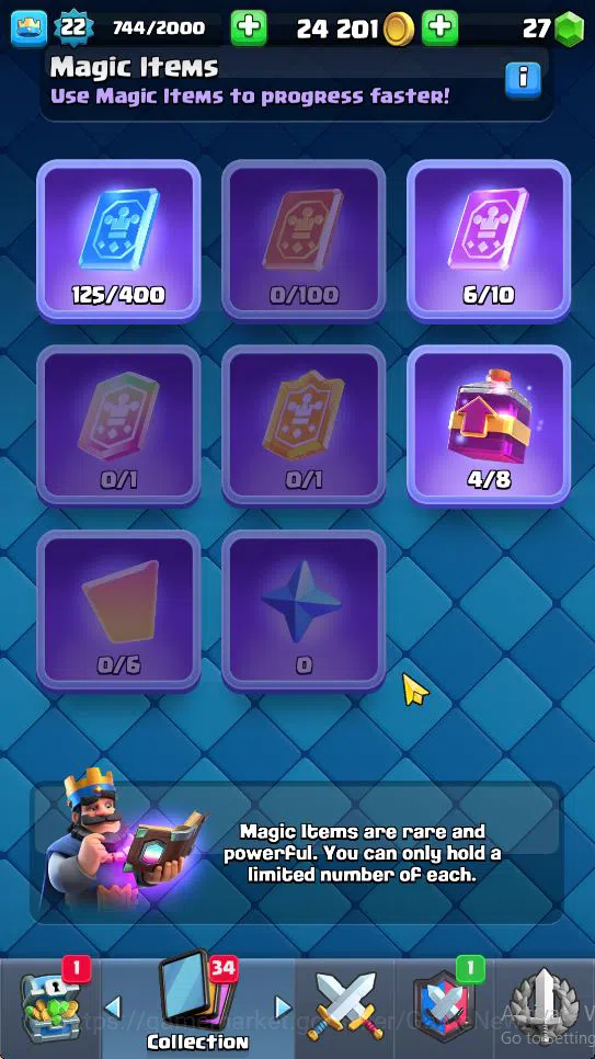 Clash Royale Accounts Midgame Lv 22|Trophy 4185|KTL 9|Limited Skin|Card 71| 2 EVO 3 Legendary 17 Epic 24 Rare 27 Common|Take 12