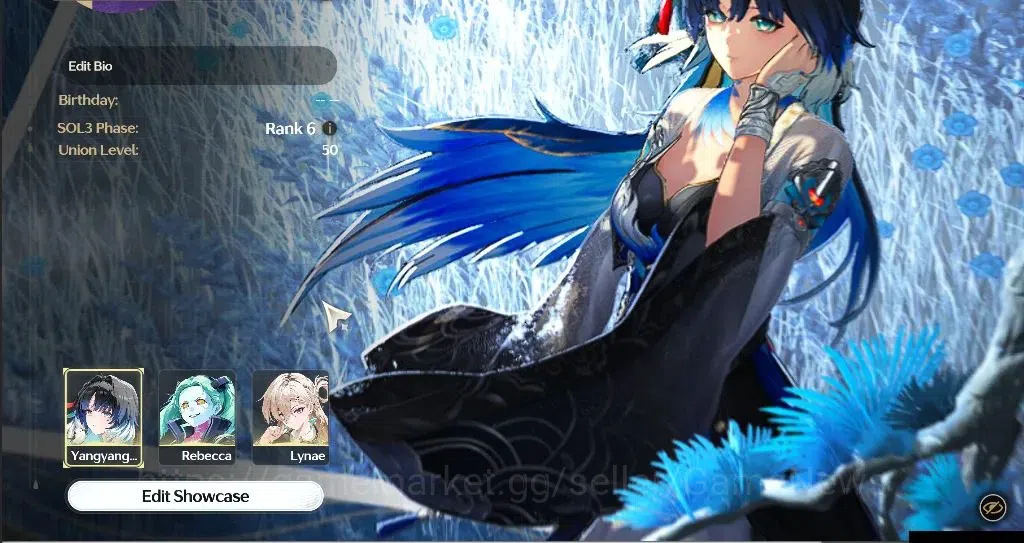 Wuthering Waves Accounts Starter SEA|UL 50|3 Limited|(Yangyang:Xuanling RC6, Lynae)+Sign, Rebecca+ 5 Standard Char|DB Lvl 1