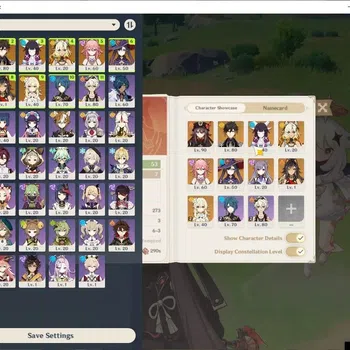Genshin Impact Mid Game ASIA|AR 53|5 Limited+3(*5Weapon)|HutaoC1+Sign,Colu image 1
