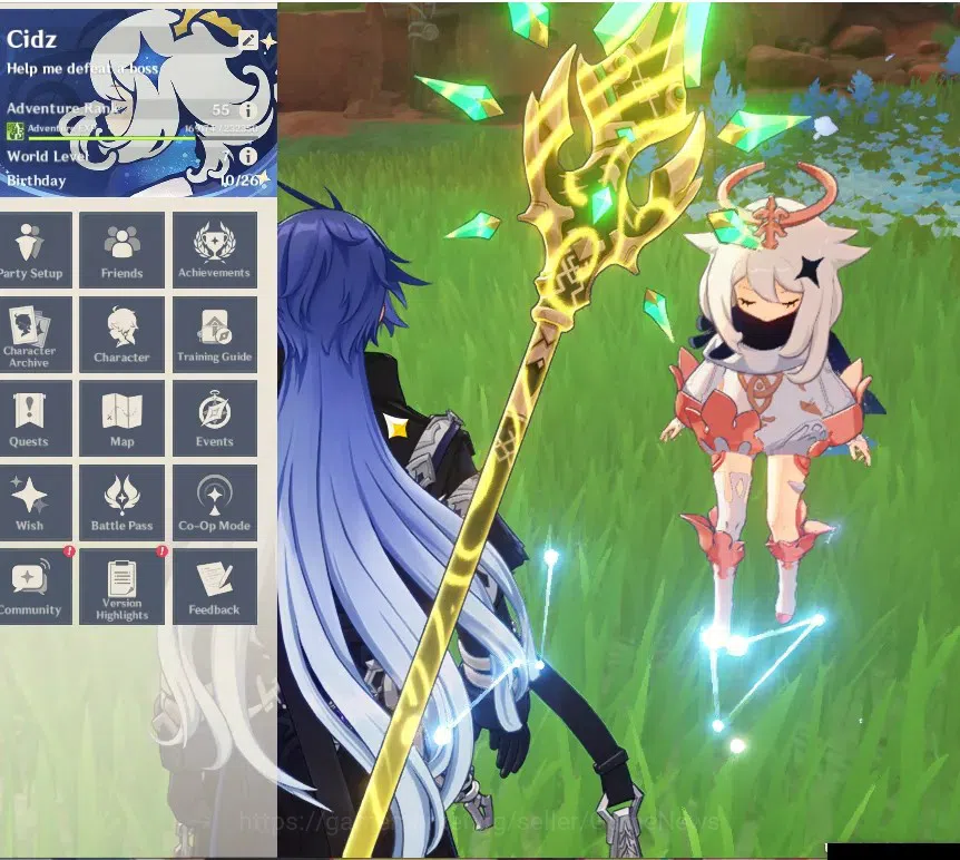 Genshin Impact Accounts Others ASIA|AR 55|6 Limited + 5 (*5 Weapon)|(Skirk,Miko,Xiao)+Sign,Flins,Kinich,Nicole|Male MC|Take 1
