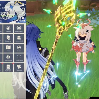 Genshin Impact Accounts Others ASIA|AR 55|6 Limited + 5 (*5 Weapon)|(Skirk,Miko,Xiao)+Sign,Flins,Kinich,Nicole|Male MC|Take