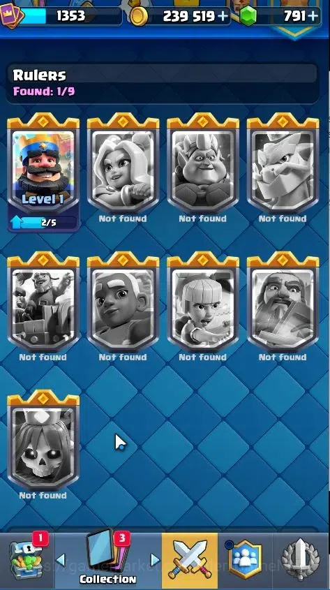 Clash Royale Accounts KTL 15|Trophy 9006|Limited Skin||Card 119|1 Max|2  image 15