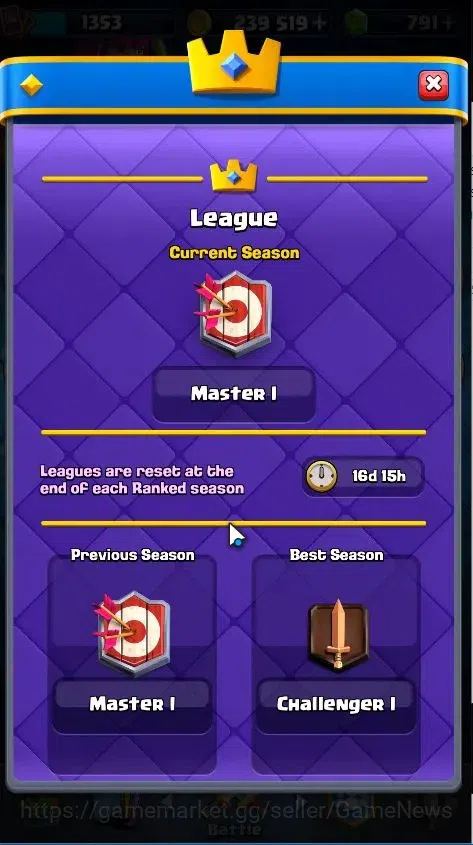 Clash Royale Accounts KTL 15|Trophy 9006|Limited Skin||Card 119|1 Max|2  image 5