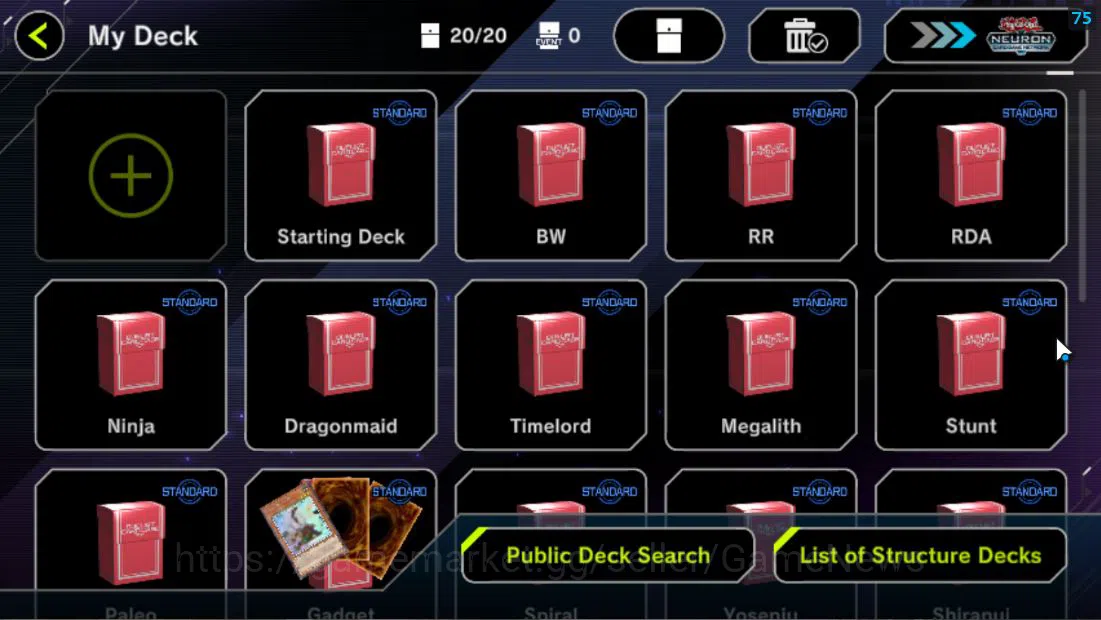 Yu-Gi-Oh! Master Duel Accounts Lv 18 | 20 Deck |VS K9,DragonMaid,Yummy,Maliss,Dra image 2
