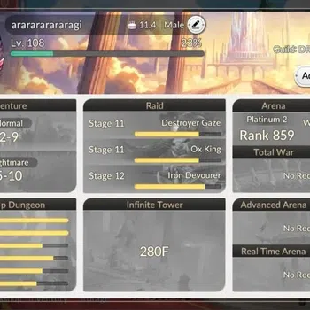 Seven Knights Re:Birth Accounts Global | 5 EX7 (Fai,Gelindus,Melia,Juri,Rosie) | 21 TC6 3LegCost | 36KRuby | Netmarble