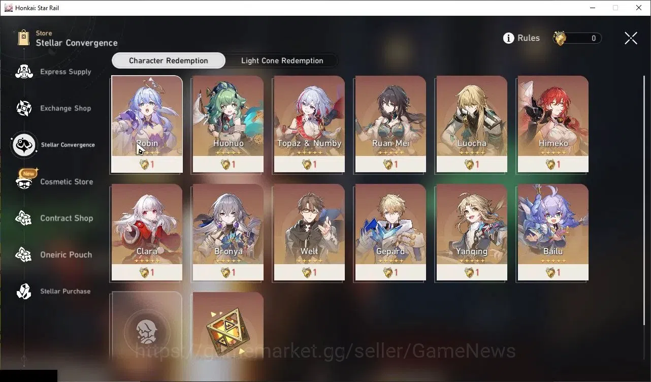 Honkai Star Rail Accounts ASIA|TL 70|14 Limited|SW Lv999,The Herta,Anaxa,Pha image 13