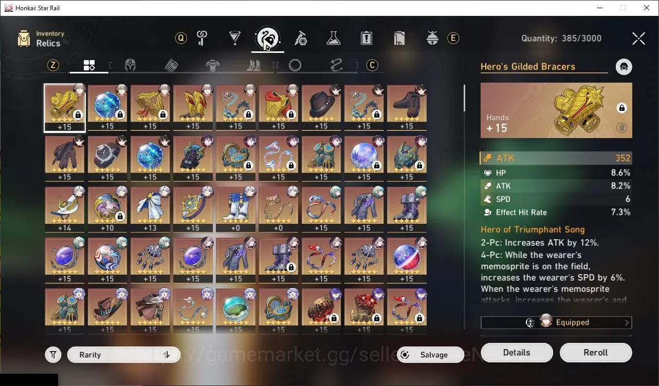Honkai Star Rail Accounts ASIA|TL 70|14 Limited|SW Lv999,The Herta,Anaxa,Pha image 8