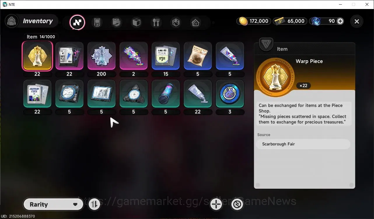 Neverness to Everness Accounts GLOBAL EU|HL 3|3 SSR Limited Nanally, Jiuyan, Saki image 8