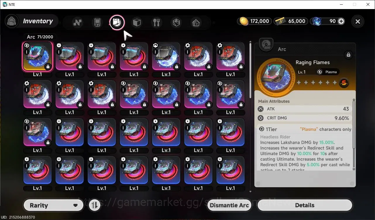 Neverness to Everness Accounts GLOBAL EU|HL 3|3 SSR Limited Nanally, Jiuyan, Saki image 9