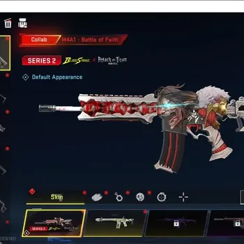 Blood Strike Accounts Collab Skin EU-MENA|Collab AOT M4A1 Battle of Faith|3 Ultra AK47 Midnight MAX,FAL Luchador,Galil