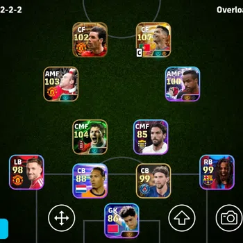 eFootball Accounts Others Mobile|PW 2977|NewCristianoRonaldoBigT,StevenGerrardEpic,Ruudvan Nistelrooij Big T,Wayne Rooney