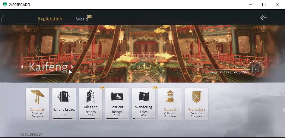 Where Winds Meet Accounts GLOBAL|Lv 90|GS 27K|Abyss Conq 2|Bountiful Harvest image 6