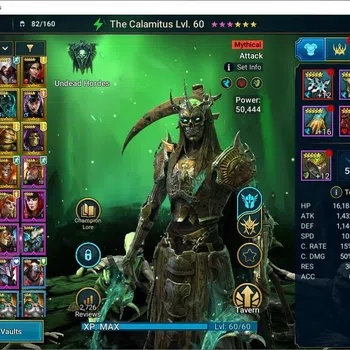 Raid: Shadow Legends Accounts Mid-Game Lv 18|550K PWR|1 Mythic(Calamitus)+14