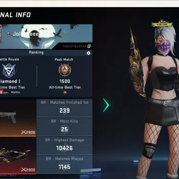 Blood Strike Accounts High-End ASIA|5 Eternal Gun|3 Ultra Melee|4 Collab Gun [TR&AOT]|8 Ultra Gun|Legendary