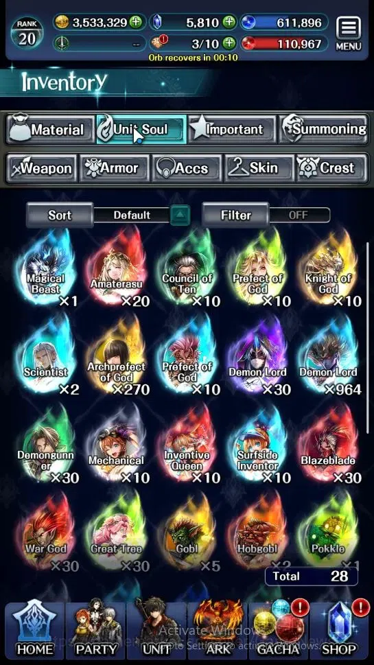 Last Cloudia Accounts Mid‑Game GLOBAL|Rank 20|Colab BraveFrontier(Tilith,FG Vargas,Oracle)+(SM Sera,DG Jade,Telestio,Etc)|3 14
