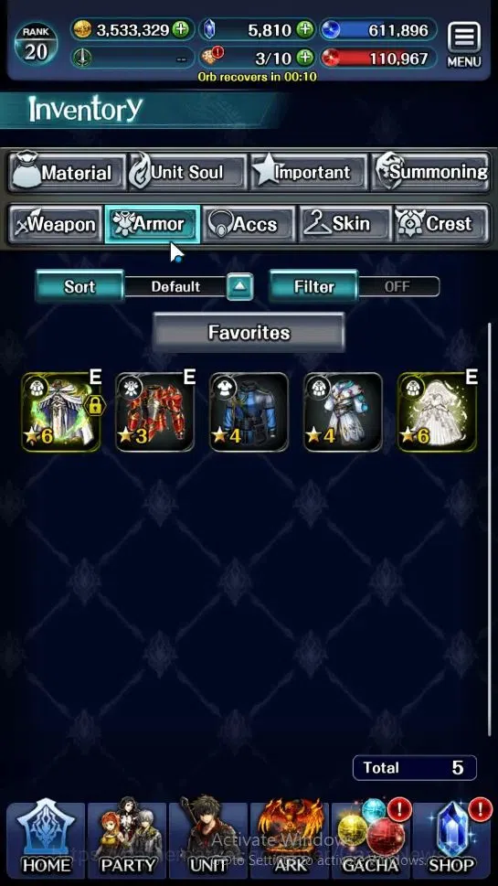 Last Cloudia Accounts Mid‑Game GLOBAL|Rank 20|Colab BraveFrontier(Tilith,FG Vargas,Oracle)+(SM Sera,DG Jade,Telestio,Etc)|3 18