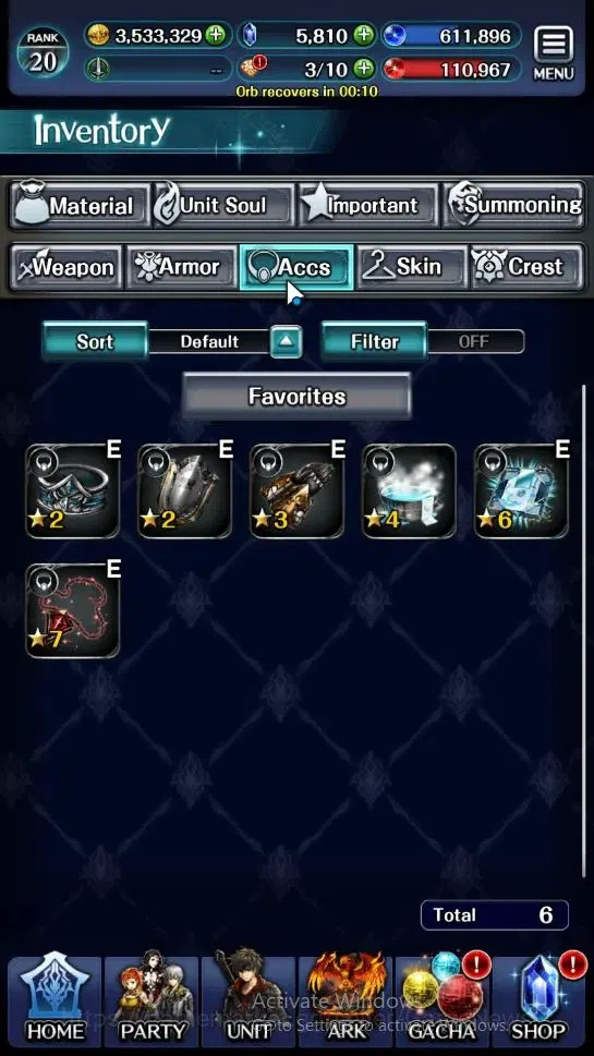 Last Cloudia Accounts Mid‑Game GLOBAL|Rank 20|Colab BraveFrontier(Tilith,FG Vargas,Oracle)+(SM Sera,DG Jade,Telestio,Etc)|3 19
