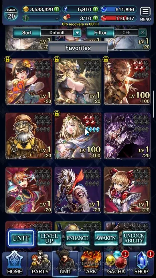 Last Cloudia Accounts Mid‑Game GLOBAL|Rank 20|Colab BraveFrontier(Tilith,FG Vargas,Oracle)+(SM Sera,DG Jade,Telestio,Etc)|3 2