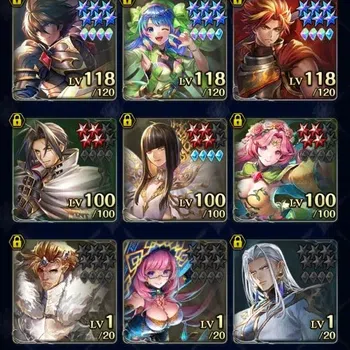 Last Cloudia Accounts Mid‑Game GLOBAL|Rank 20|Colab BraveFrontier(Tilith,FG Vargas,Oracle)+(SM Sera,DG Jade,Telestio,Etc)|3