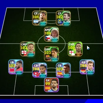 eFootball Accounts Others Android|Power 3180|Epic Pavel Nedved,Sergio Aguero,Steven