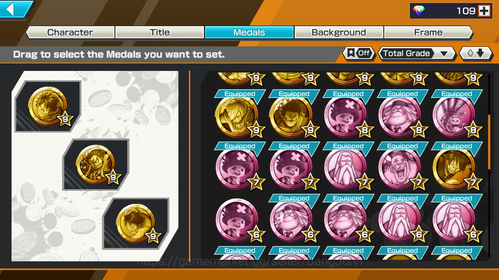 One Piece Bounty Rush Accounts GLOBAL | 3EX | 1MAX |  5elders Nusjuro,SK Borsalin image 3