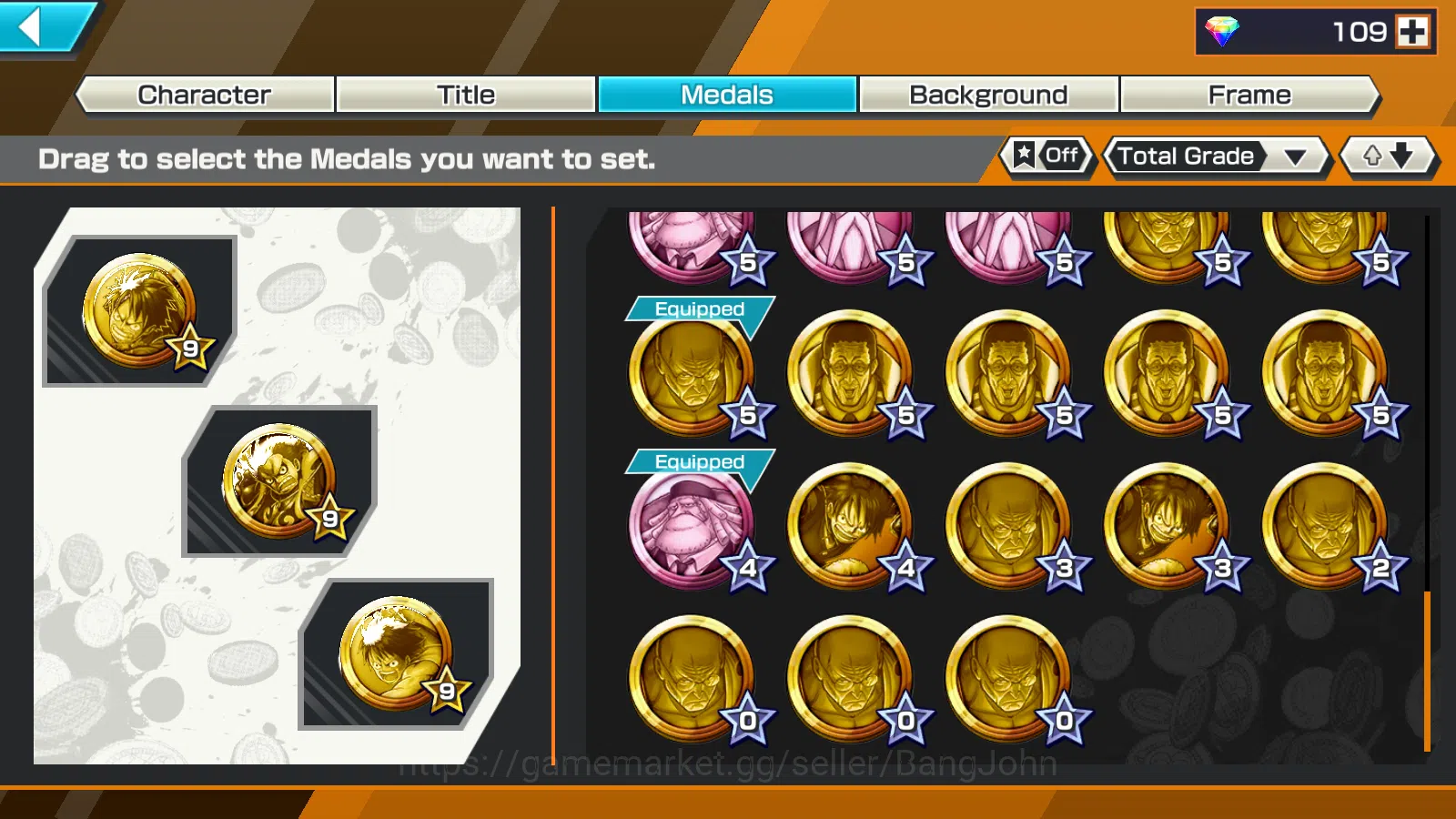 One Piece Bounty Rush Accounts GLOBAL | 3EX | 1MAX |  5elders Nusjuro,SK Borsalin image 4