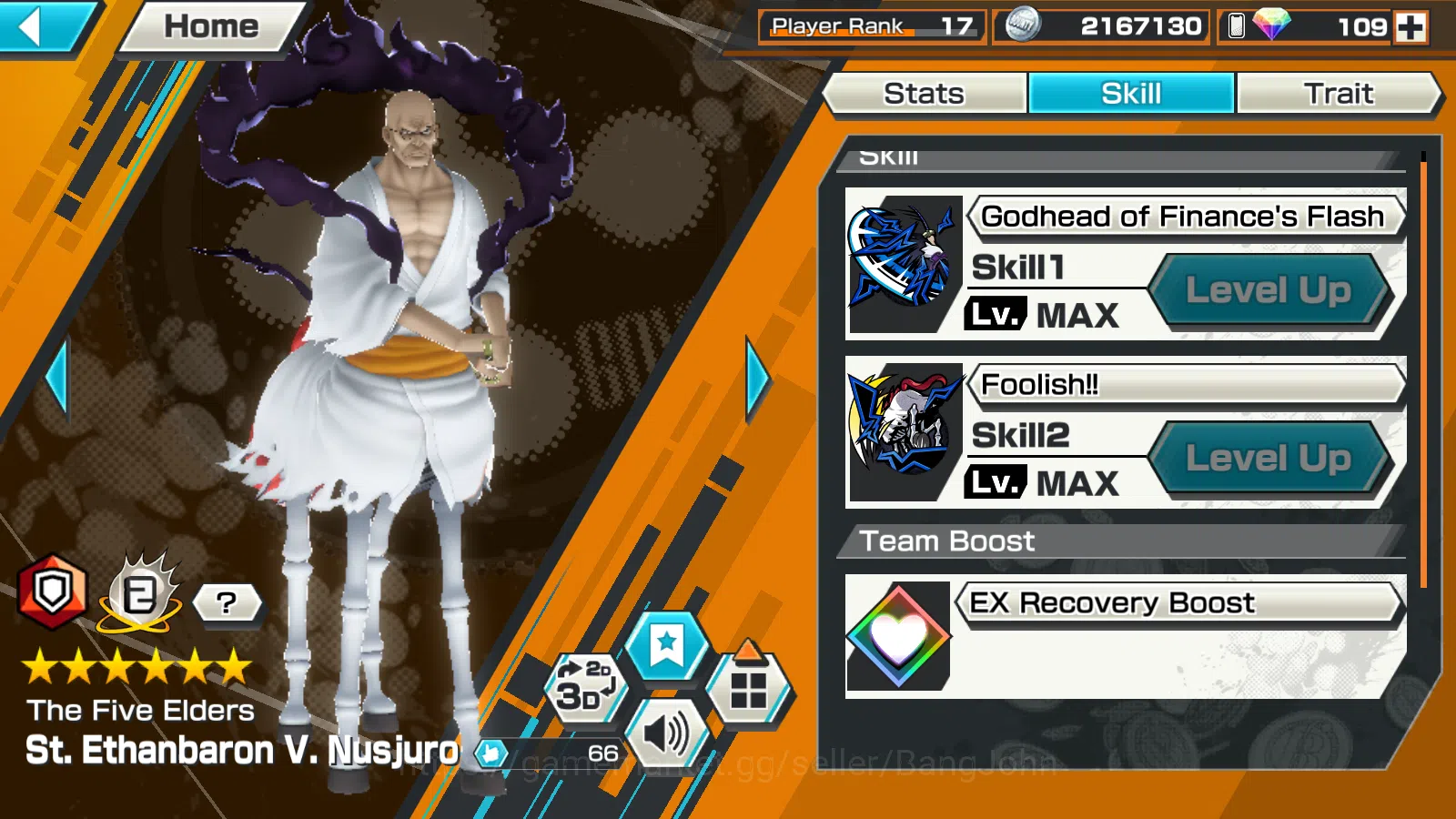 One Piece Bounty Rush Accounts GLOBAL | 3EX | 1MAX |  5elders Nusjuro,SK Borsalin image 6