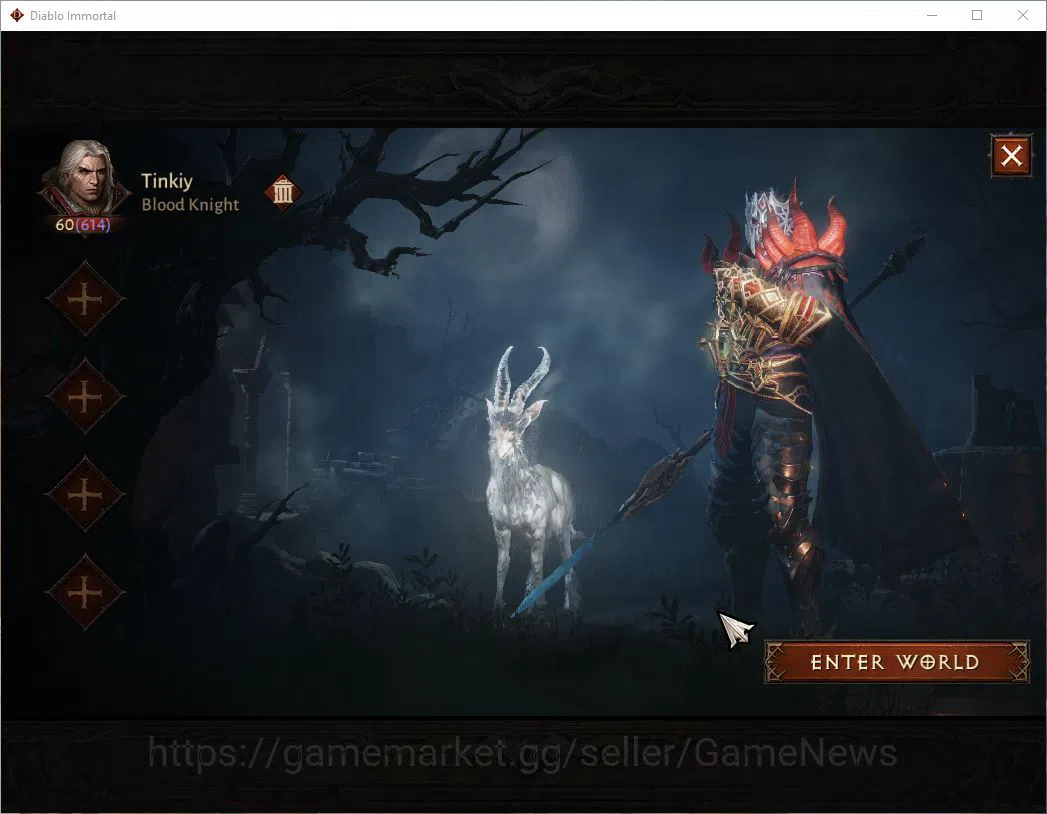 Diablo Immortal Accounts SEA-Verathiel|Lv60 (614)| Blood knight|34k CR|Reso image 1