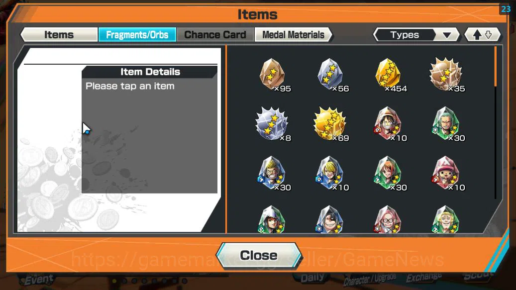 One Piece Bounty Rush Accounts Global|3 EX|BP Kuzan,Gear5 Luffy,[Borsalino]|Rank  image 11