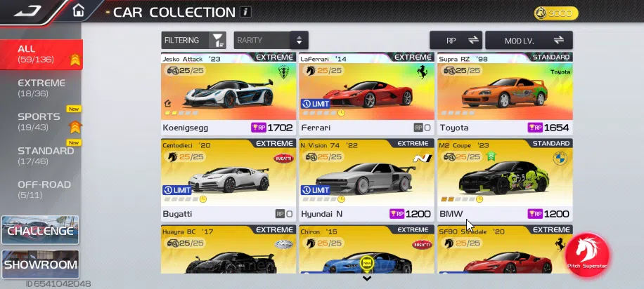 Racing Master Accounts SEA|Lvl 16|2 PL (Jesko Attack, Supra RZ) +40 Etc Cars|319K Gold + 20641 DM|Log NetEase|Take 1