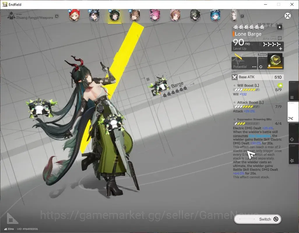 Arknights: Endfield Accounts ASIA|Lv59|10SSR(5Limited)+19(*6WEP)|[(ZhuangFangyi image 3