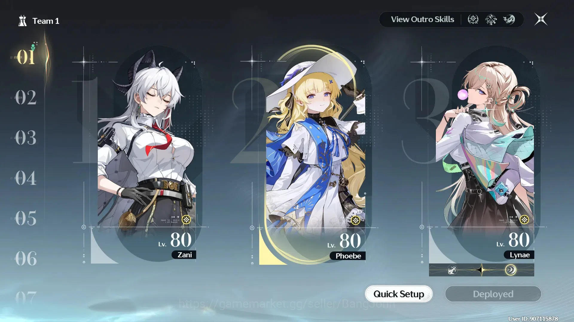 Wuthering Waves Accounts SEA|UL 56 | Rank 6 | 6x *5 Char L80: Hiyuki, Lynae image 14