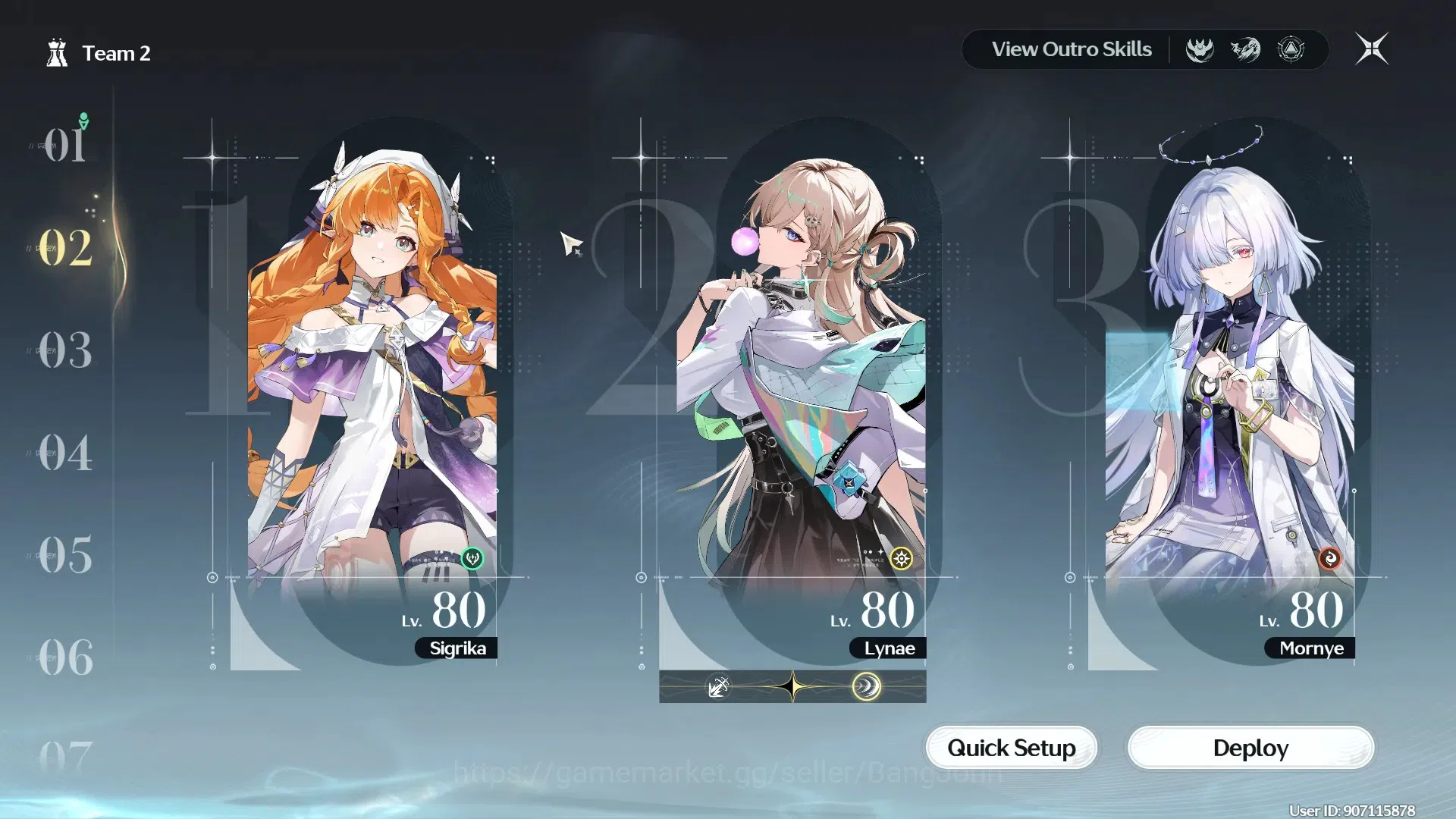 Wuthering Waves Accounts SEA|UL 56 | Rank 6 | 6x *5 Char L80: Hiyuki, Lynae image 15