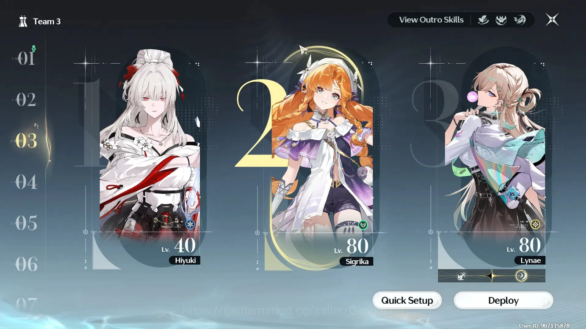 Wuthering Waves Accounts SEA|UL 56 | Rank 6 | 6x *5 Char L80: Hiyuki, Lynae image 16